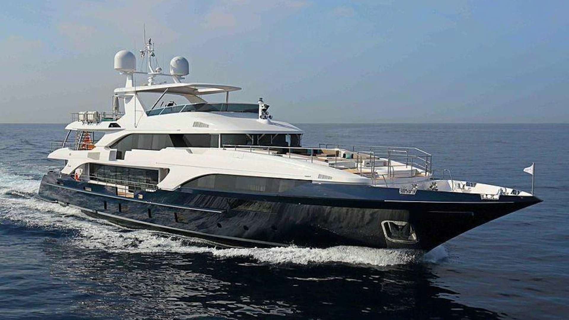 a boat on the water aboard COFINA Yacht for Sale