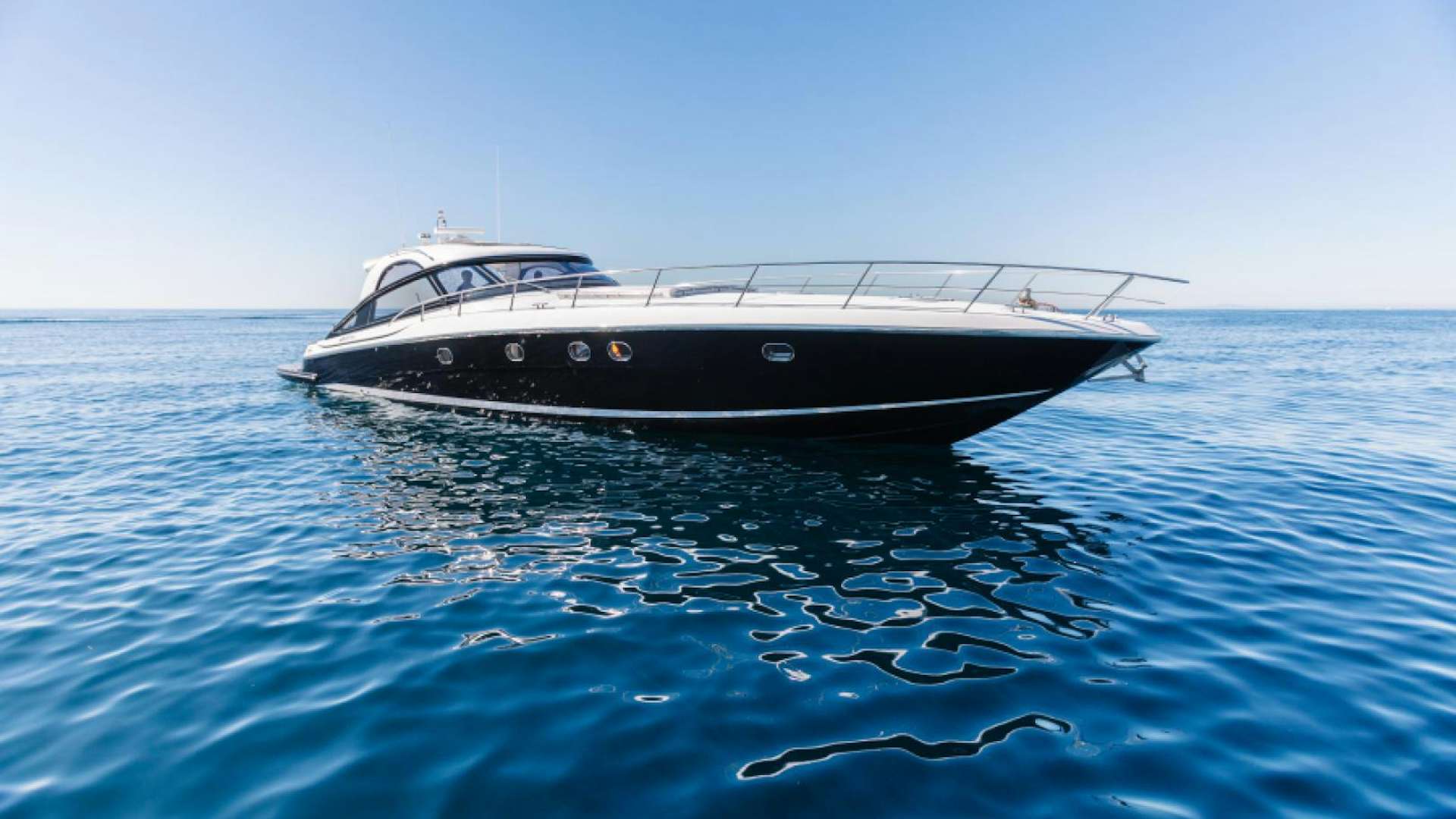 a boat in the water aboard PARVINA Yacht for Sale