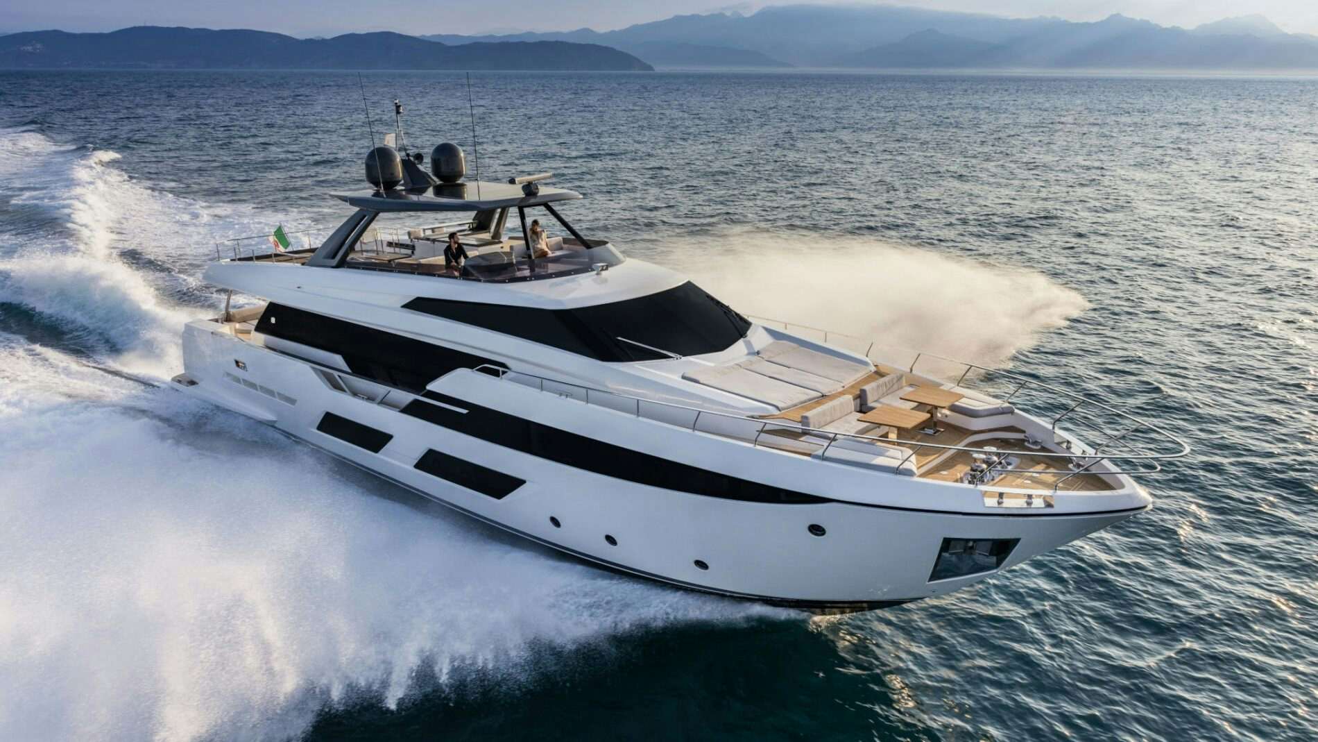 Ferretti Yacht for Charter Cruising in Florida Ocean